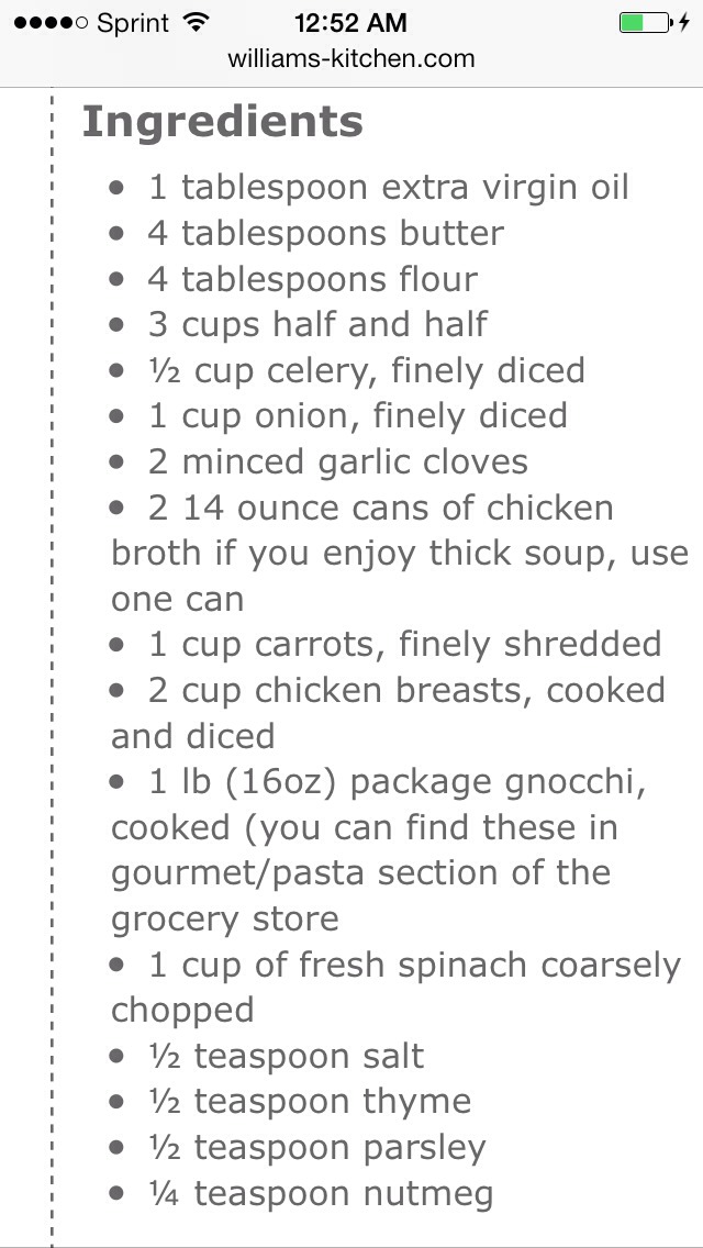 Olive Garden - Chicken & Gnocchi Soup! How To Make At Home