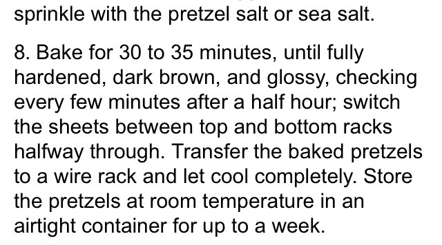 🌟Pretzel Rod Recipe 🌟