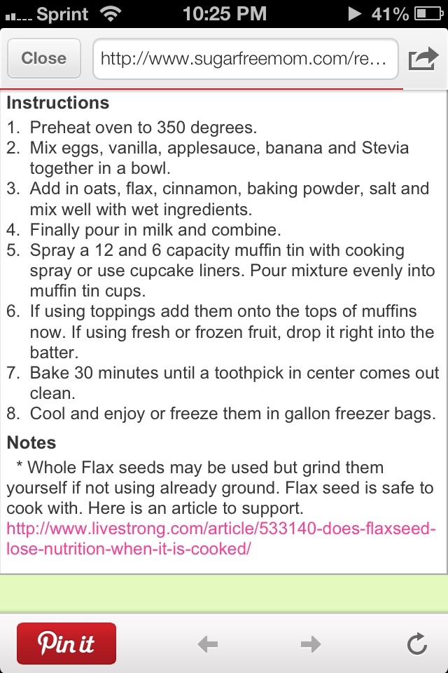 On The Go Baked Granola Cups Very Healthy :)