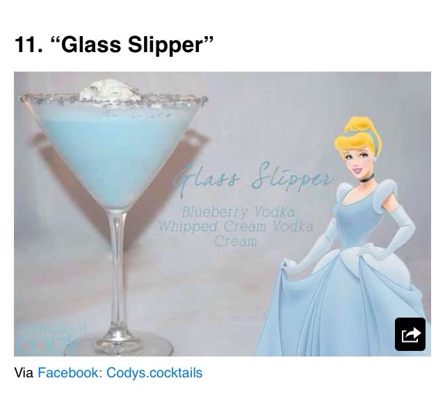 Disney Inspired Cocktails