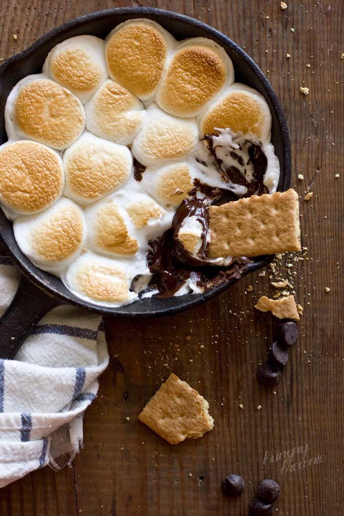 How To Create The Best Smores Dip👅👅💖