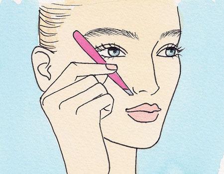 Step-by-step Eyebrow Tweezing Guide