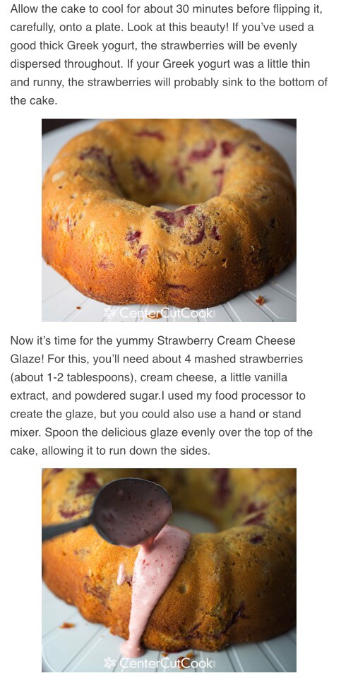 Strawberry Yogurt Cake Recipe! ππ
