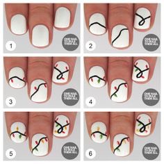 Christmas Nail Tutorials🎄