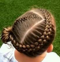 💕28 Braided & Knotted Hairdos For Little Girls💕
