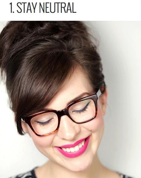 Makeup Tricks For Girls That Wear Glasses