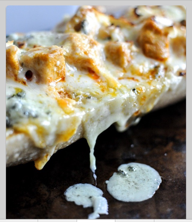 Buffalo Chicken French Breads