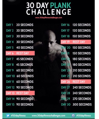 30 Day Workout Challenge 