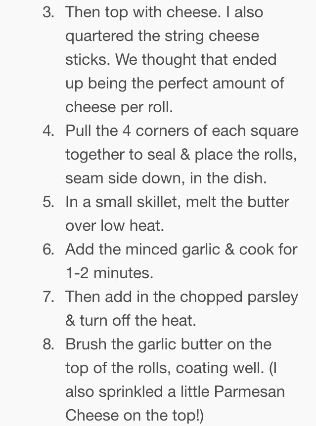 Stuffed Pizza Rolls