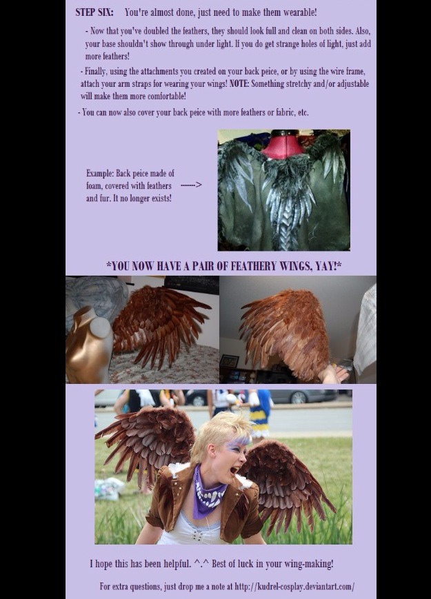 How To Make Light-weight Wings 
