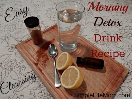 Easy Morning Detox Drink Recipe