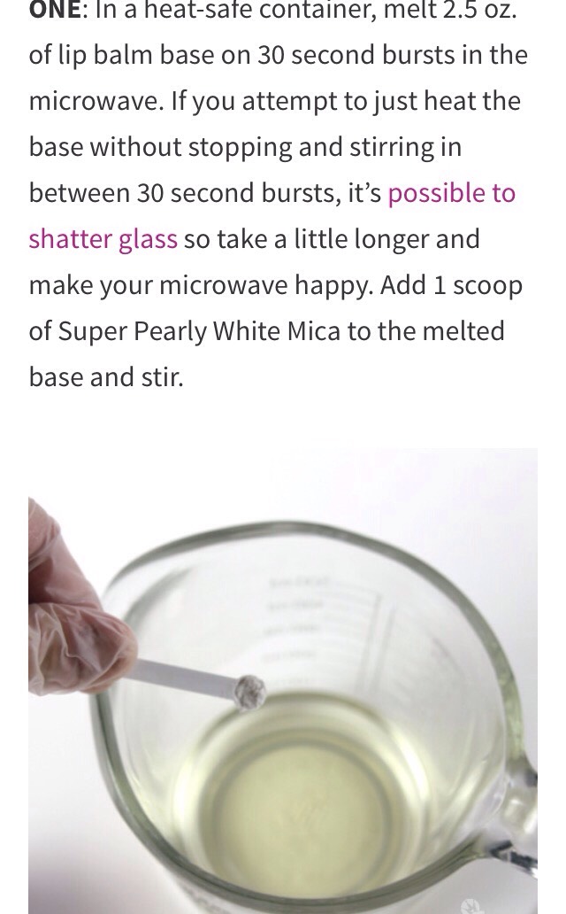 MINT CANDY LIP BALM ~ DIY 💋