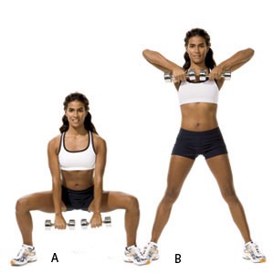 3-Plié squats
30/min