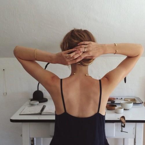 Next, drink a fair amount of water throughout the day. If you're even the tiniest bit thirsty or have a dry mouth, take a sip of water. Your body will seriously thank you for it. If you want, infuse your water. Not only will it detoxify your skin AND body, but it's something that helps lose weight!