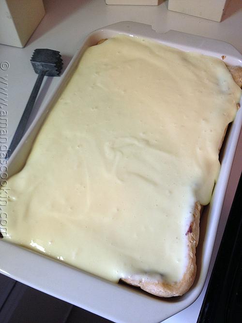Delicious Cream Puff Chocolate Eclair Cake