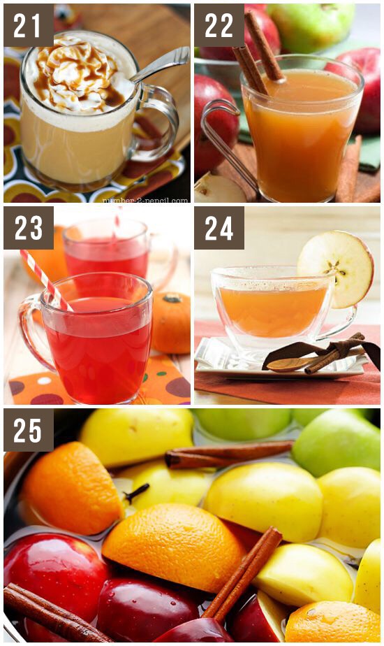 50 Fall Warm Drink Recipes