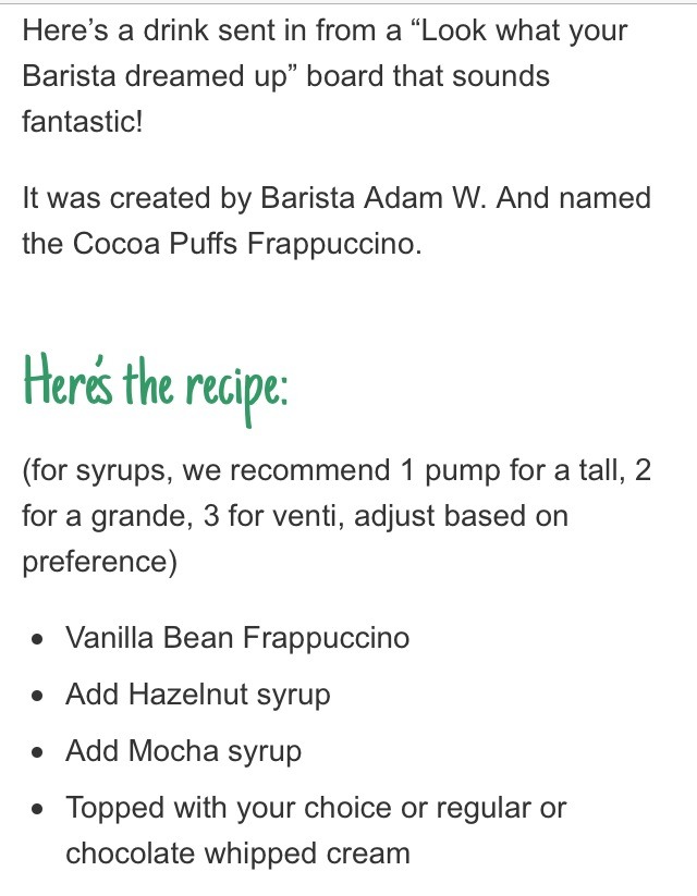 ✨☕️What To Order At Starbucks And How To Order It Part 1⃣☕️✨