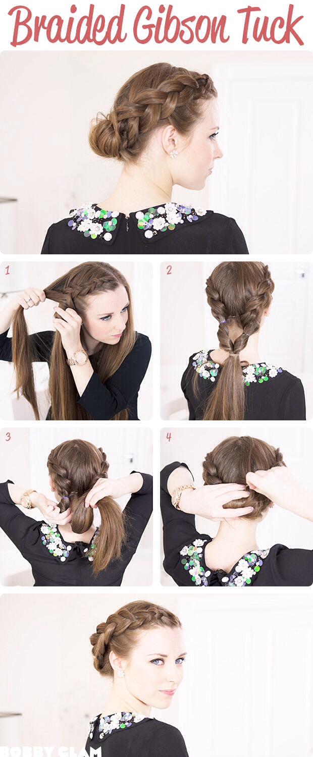 6.Gibson Bun

Effortless hair for a fancy night out (or a wedding day!). 