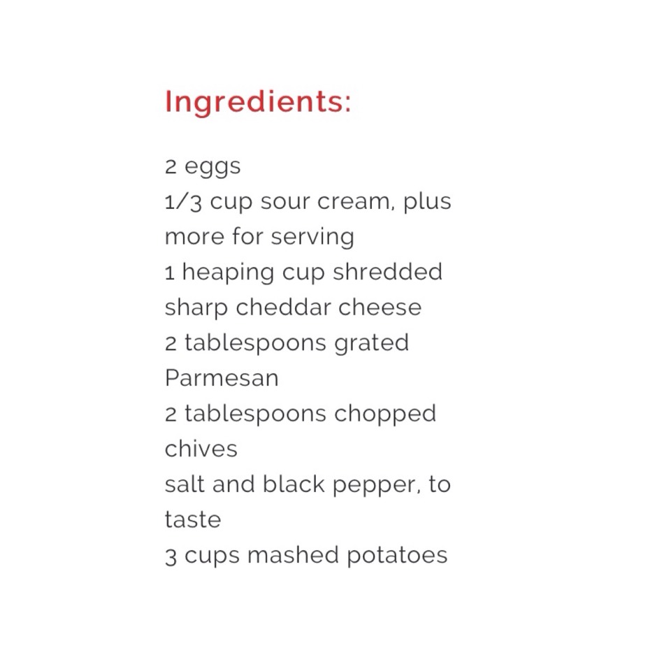 Mashed Potato Puffs