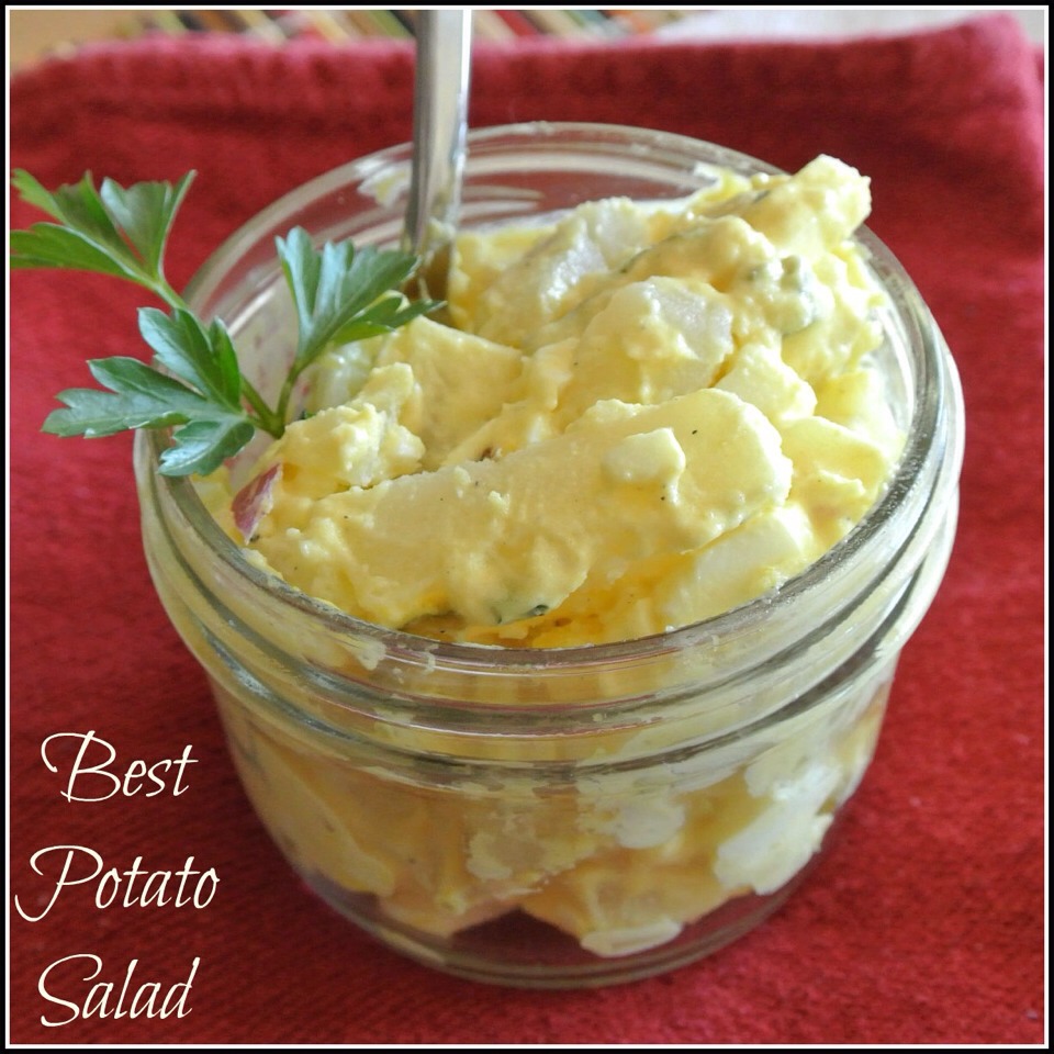 Pickle liquid mixed in with mayonnaise can give a new twist to your favorite potato salad recipe.