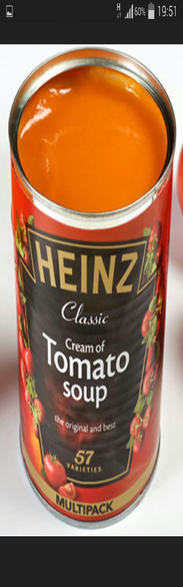 Cook you're choice of pasta drain off once cooked add a tin of cream of tomato soup then if it takes your fancy add some grated cheese on top
