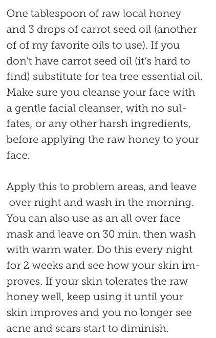 Get Rid Of Acne Scars Naturally 