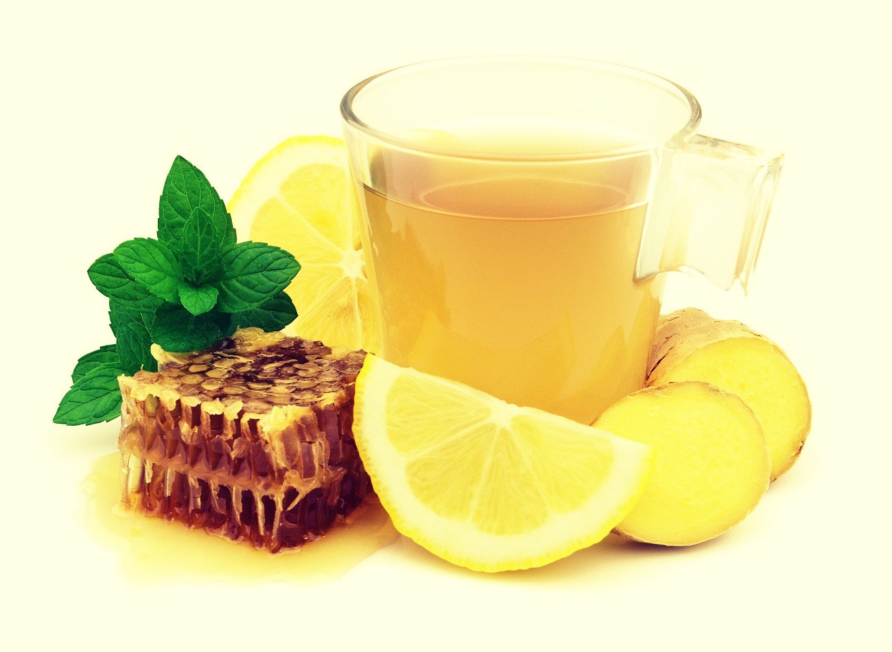  Tasty drink! Get some hot water, add a bit of lemon juice and a couple teaspoons of honey!!  ( I have a couple things I like to add into it on occasion, such as a little bit of ginger or even a mint leaf or two.) this is so delicious and can be enjoyed even without a sore throat!  