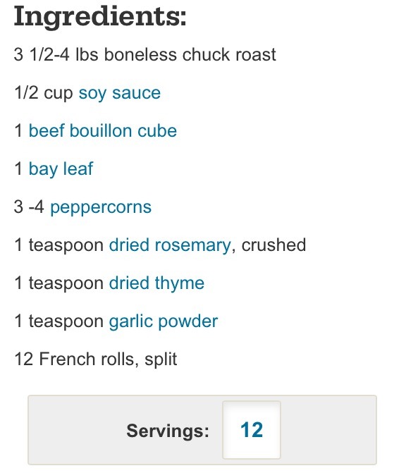 Crock Pot French Dip Roast Beef! Easy Recipe!