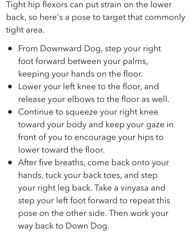 Postwork Yoga Sequence Designed For Desk Dwellers