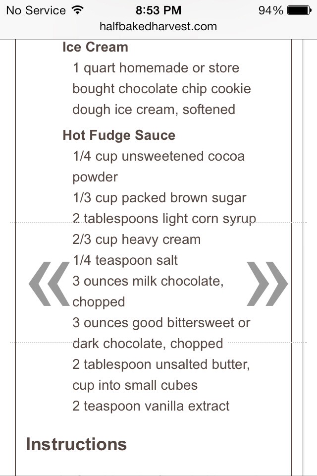 Hot Fudge Cookie Sandwich 