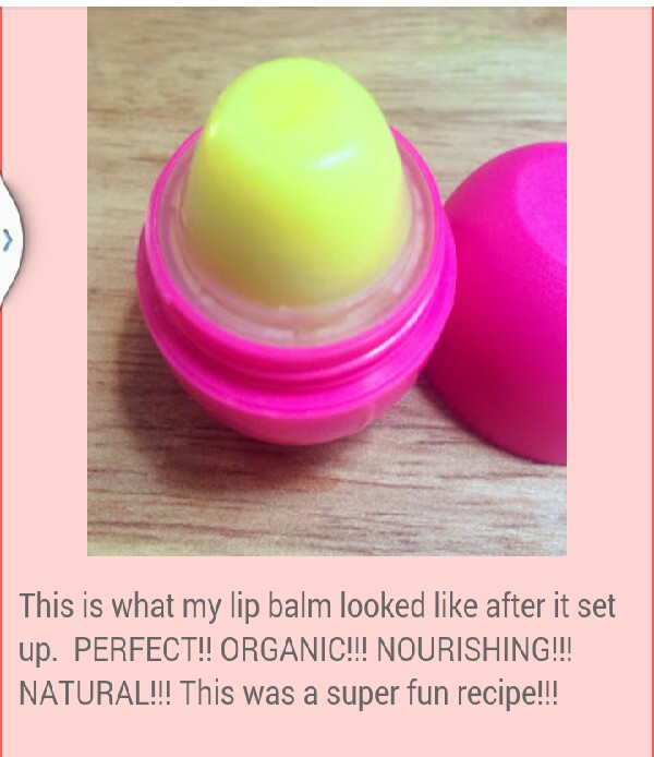 DIY Lip Balm!