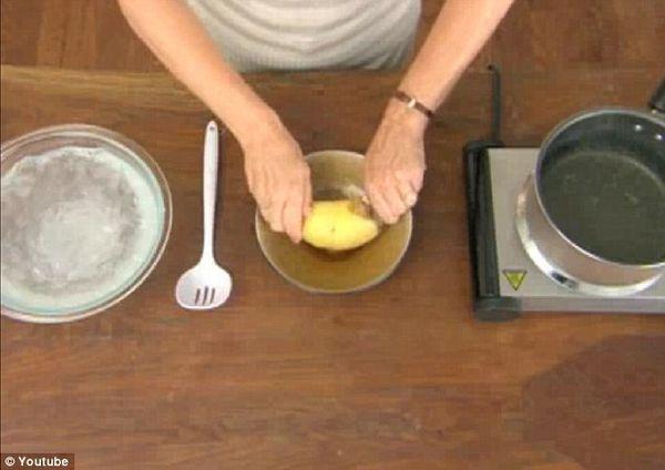 Potatoes can be peeled without a peeler. Simply dunk them in boiling water until tender, then in ice cold water and pull the skin away