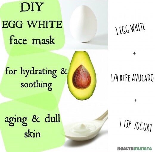 Top 3 Egg white Face Masks For Beautiful Skin. 