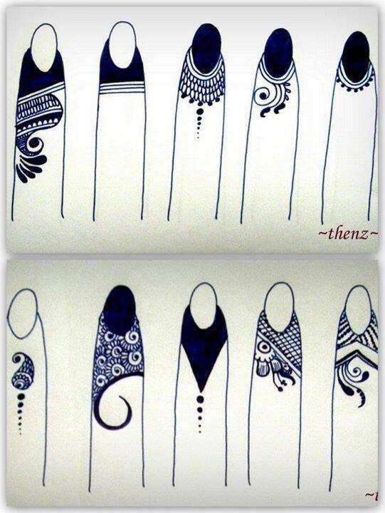 24 Step By Step Henna Tattoo Tutorials. 