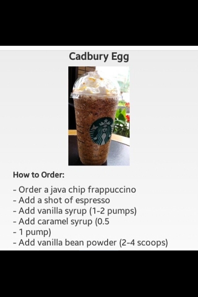 Starbucks Secret Menu