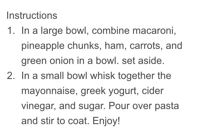 "SIMPLE & DELICIOUS HAWAIIN MACARONI SALAD"