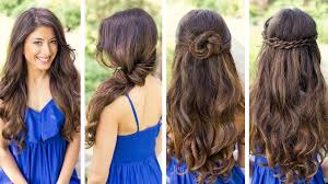 These are just some easy hairstyles that you could do if your going out and needs to be a little fancier than normal!