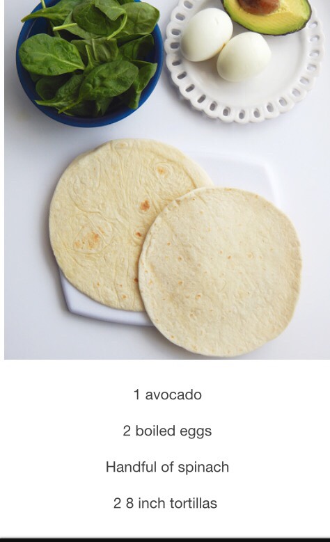 Avocado Egg Wraps