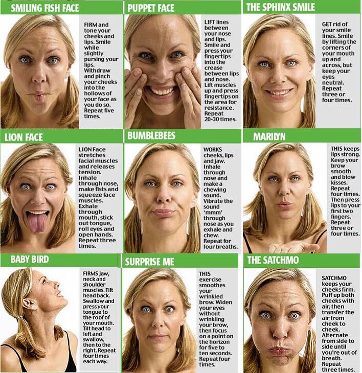 Yoga Exercises For Slimming Face. ☺️