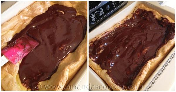 Delicious Cream Puff Chocolate Eclair Cake