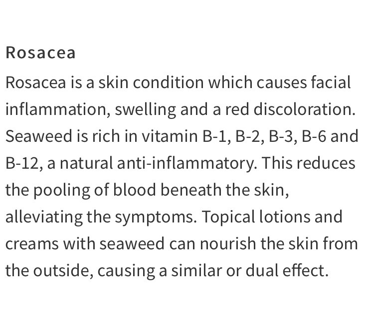 Seaweed For Skin 