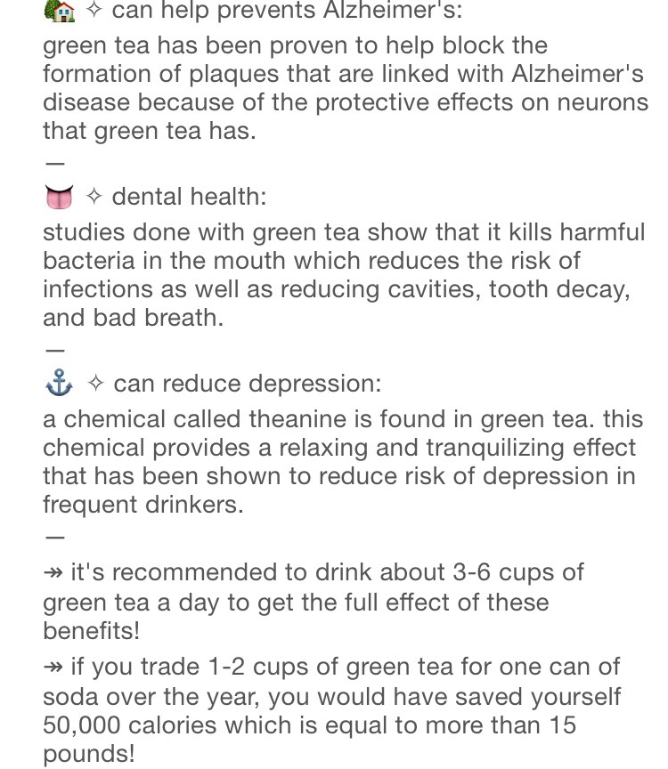 Benefits Of Green Tea