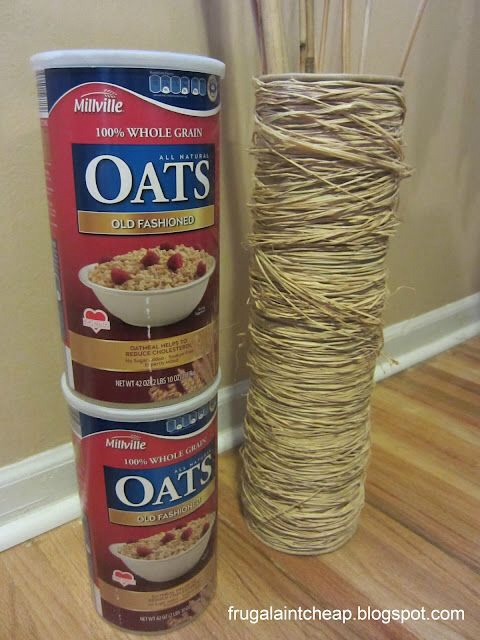 ♻️Recycle Oatmeal Containers♻️