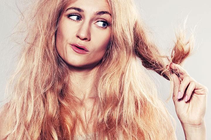Beat Brittle Hair

First, cut down on heat styling. "Heat damage is a huge culprit. I’m seeing increasing numbers of women with damaged hair as a result of regular styling routines that include using a blow dryer, flat iron and/or a curling iron...extreme heat essentially cooks your hair," 