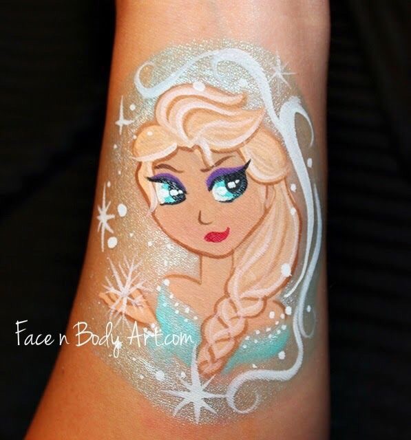 Face And Body Paint: Disney Inspired. 