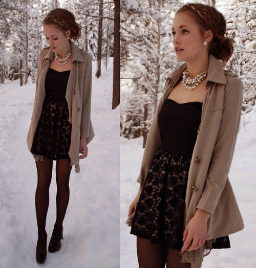 Winter Outfits And Makeup Tutorials! 