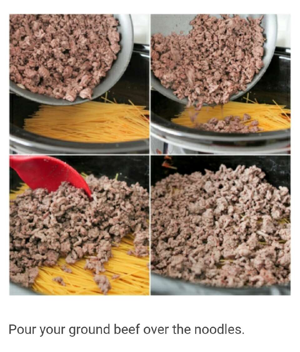 Creamy Crockpot Spaghetti 🍝🍅