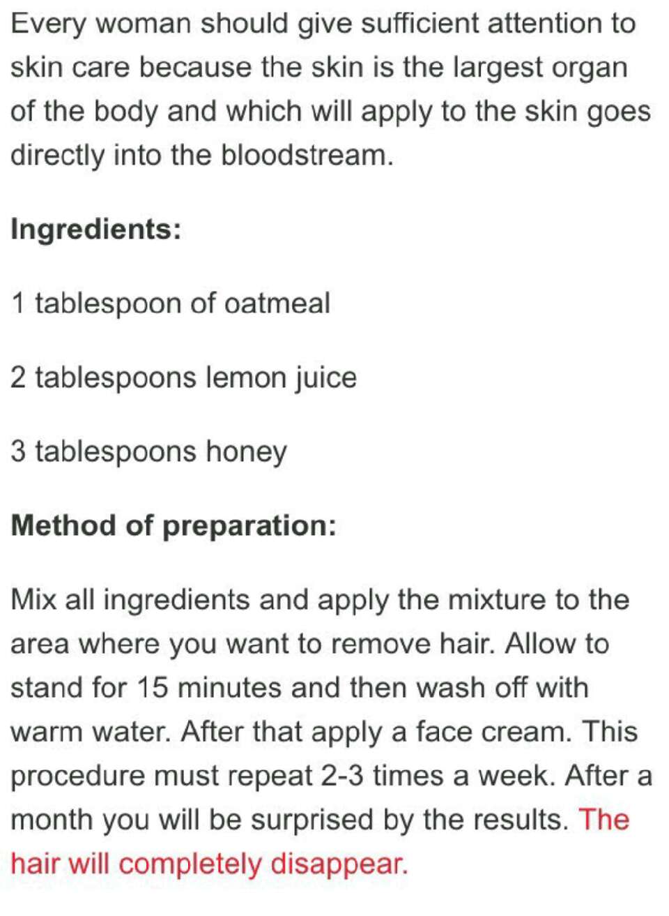 Best Remedy To Get Rid Of Upper Lip Hair Forever! 😀❤👍