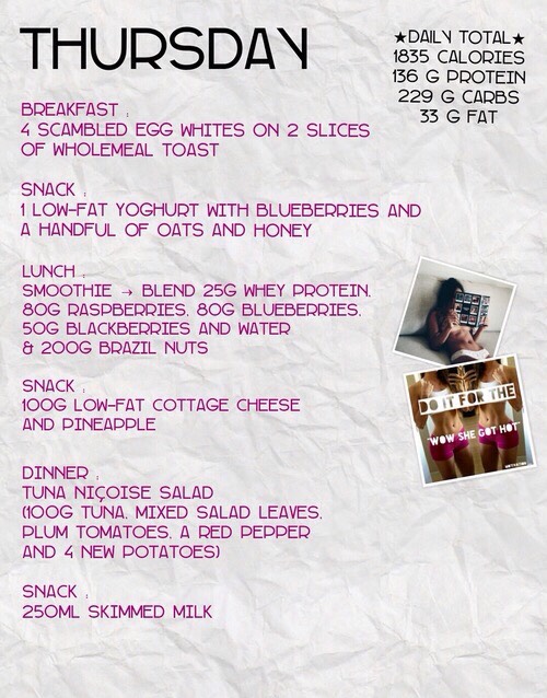 Monday-Friday Healthy Eating Routine 😛💓