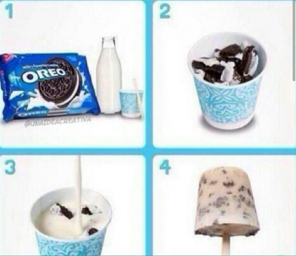 milk and Oreos ❤😉💎👈✨